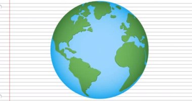 Beyaz arka plandaki çizgiler üzerinden kadın cinsiyet sembolü şeklinde kürenin animasyonu. Dijital olarak üretilen hologram, illüstrasyon, cinsiyet işareti, soyut, tasarım ve küreselleşme kavramı.