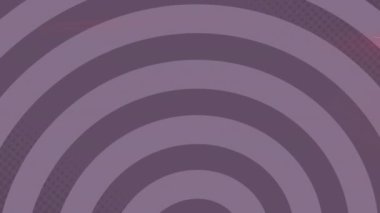 Arka planda dönen mor çizgilerin animasyonu. Renk, şekil ve şablon kavramı dijital olarak oluşturulmuş video.