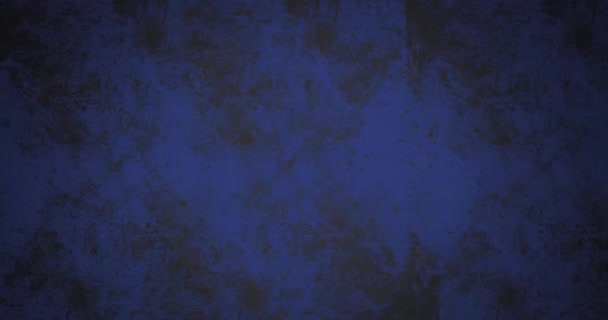 Animatie Van Grunge Textuur Patroon Naadloos Patroon Tegen Kopieerruimte Blauwe — Stockvideo