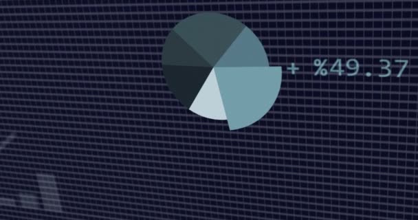 Animation Interface Avec Traitement Statistique Des Données Sur Réseau Quadrillé — Video