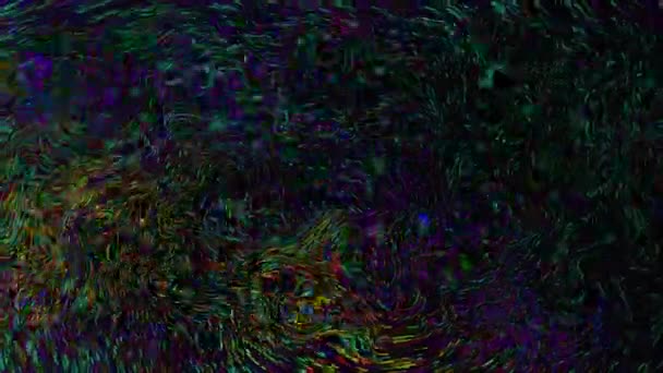 Цветной Абстрактный Рисунок Формы Многоцветном Жидком Вихревом Фоне Абстракция Данные — стоковое видео