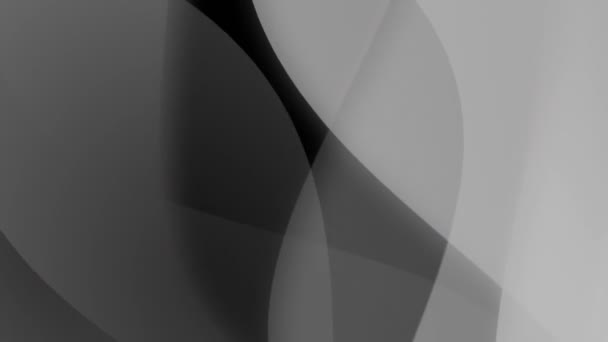 Animace Kouřového Vzoru Černém Pozadí Digitálně Generovaný Hologram Ilustrace Mlha — Stock video