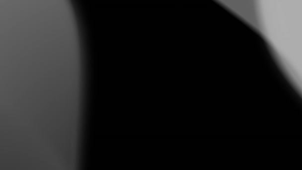 Анимирование Движущегося Дыма Над Черным Фоном Ошибка Грамм Иллюстрация Туман — стоковое видео