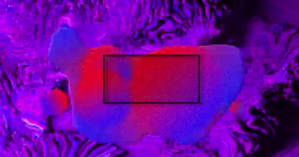 Анімація Тексту Продажу Чорному Над Червоною Синьою Кулями Фіолетовому Язкому — стокове відео