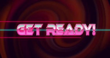 Siyah arkaplandaki kırmızı dijital dalgaya karşı hazır metin pankartı üzerinde hata efekti animasyonu. Video oyunu ve eğlence teknolojisi kavramı