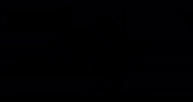 Geri sayım animasyonu ve siyah arkaplanda ışık lekeleri. Yeni yıl, yeni yıl arifesi, parti, kutlama ve geleneksel konsept dijital olarak oluşturulmuş video.