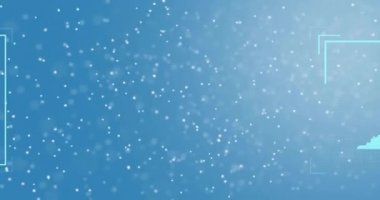 Biyometrik fotoğraflı DNA ipliği ve veri işleme animasyonu. Küresel yapay zeka, araştırma, bağlantılar, hesaplama ve veri işleme kavramı dijital olarak oluşturuldu.