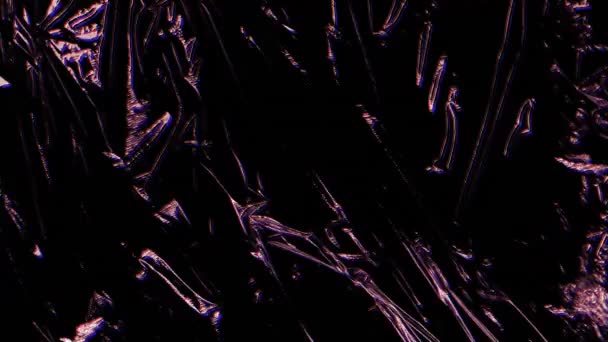 Анімація Переміщення Зміни Фіолетової Текстури Місця Копіювання Чорному Тлі Текстура — стокове відео