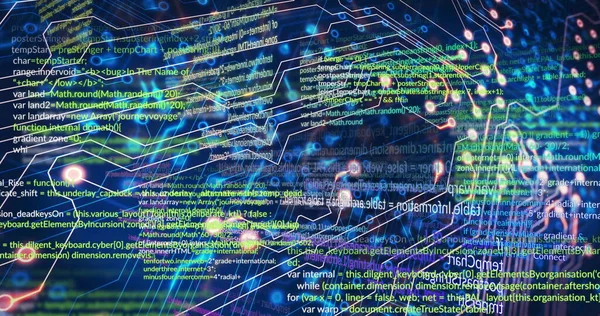 Siyah arkaplan üzerinde veri işleme resmi. Sosyal medya ve dijital arayüz konsepti dijital olarak oluşturuldu.