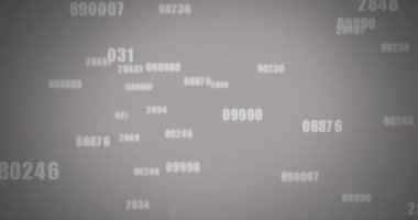 Arayüzdeki veri işleme görüntüsü. dijital arayüz, iletişim ve teknoloji konsepti dijital olarak oluşturulmuş görüntü.