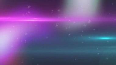 Siyah zemin üzerinde ışık ve ışık izlerinin animasyonu. Şekiller, desen ve ışık konsepti dijital olarak oluşturulmuş video.