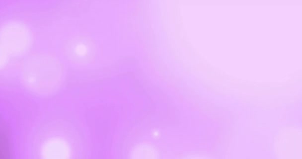 Анимация Перчаточных Светлых Пятен Розовом Фоне Концепция Света Цвета Движения — стоковое видео
