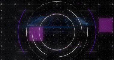 Kapsam tarama rakamlarının değişimi ve veri işleme görüntüsü. Küresel bağlantılar teknoloji dijital arayüz ve bağlantılar konsepti dijital olarak oluşturuldu.