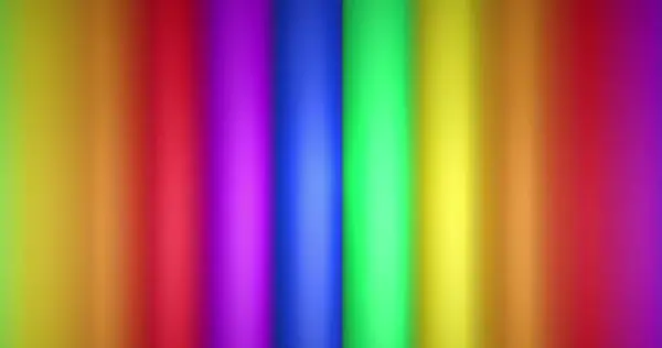 Imagen Rayas Arco Iris Colores Moviéndose Sobre Lazo Sin Costuras — Foto de Stock