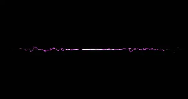 Digital Image Purple Light Trail Exploding Black Background Technology Background — Stock Photo, Image
