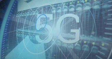 Küre ve bağlantı ağlı metin görüntüsü. Dijital arayüz teknolojisi ve ağ konsepti dijital olarak oluşturuldu.