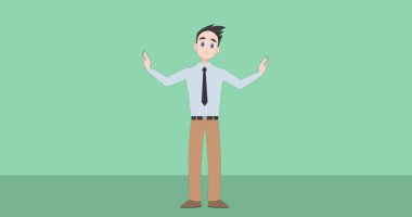 Gradyan arka planda fotokopi aletiyle gülümseyen beyaz kadın üniversite öğrencisinin portresi. Çevrimiçi güvenlik ve veri işleme kavramı dijital olarak oluşturuldu.