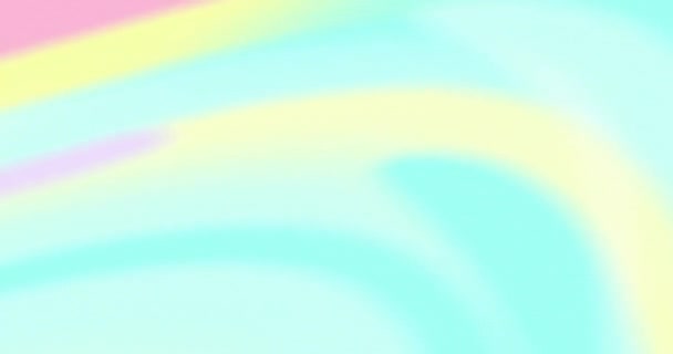 Анимация Движущихся Пейзажей Розовом Синем Желтом Фоне Подключение Обработка Движение — стоковое видео