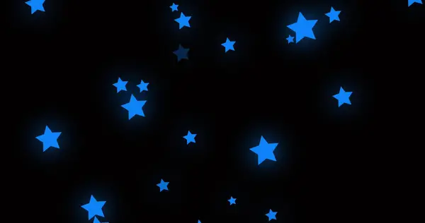 Image Black Background Stars Astrology Divination Concept Digitally Generated Image — Stock Photo, Image
