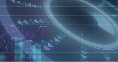 Kapsam taraması ve şebeke üzerinde veri işleme resmi. küresel bağlantı, teknoloji ve dijital arayüz kavramı dijital olarak oluşturulmuş görüntü.