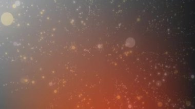 Siyah arkaplandaki ışık noktalarının canlandırması. Şekiller, şablon ve arkaplan konsepti, dijital olarak oluşturulmuş video.