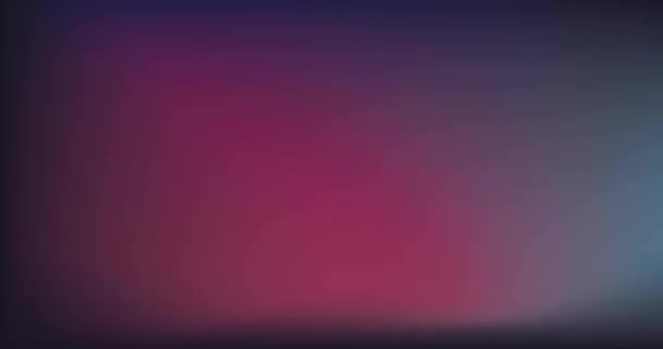 Анімація Сяючих Плям Світла Рухаються Фіолетовому Фоні Концепція Світла Кольору — стокове відео