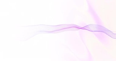 Pastel çok renkli arkaplan üzerinden veri transferi ile bağlantı ağının animasyonu. Küresel bağlantılar, hesaplama ve veri işleme kavramı, dijital olarak oluşturulmuş video.