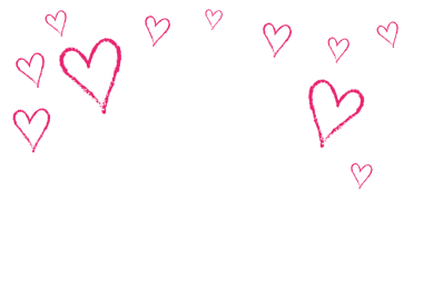 Şeffaf arkaplanda pembe kalplerin dijital png çizimi. İzole görüntü, aşk ve sembol kavramı.