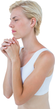 Saydam arka planda beyaz kadının dijital png fotoğrafı. İzole vektör, yaşam tarzı ve ofis kavramı.