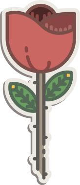 Şeffaf arkaplanda gül çiçeğinin dijital png çizimi. İzole görüntü, doğa ve çiçek kavramı.