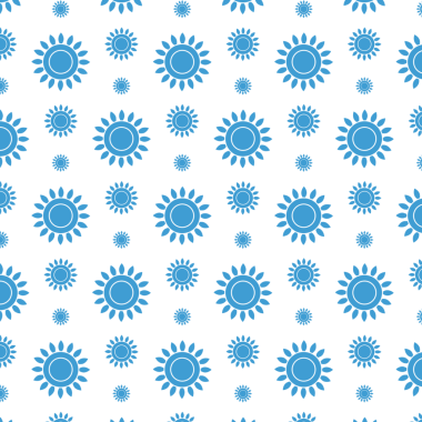 Şeffaf arkaplanda mavi güneşin dijital png çizimi. İzole görüntü, şekiller ve kalıp kavramı.