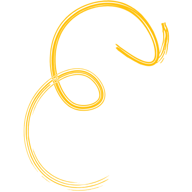 Şeffaf arkaplanda sarı okun dijital png çizimi. İzole görüntü, şekil ve sembol kavramı.