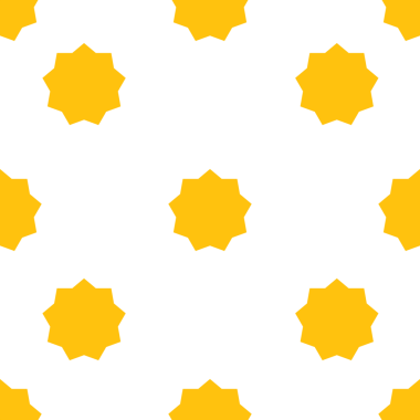 Şeffaf arkaplanda sarı desenli dijital png çizimi. İzole görüntü, desen, şekil ve sembol kavramı.