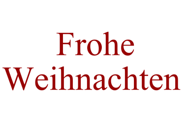 Saydam arkaplanda Almanların Noel kutlamalarının dijital png kırmızı metni. İzole imaj, milliyet, kutlama, gelenek kavramı.