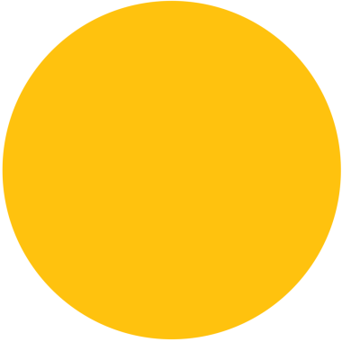 Şeffaf arkaplanda büyük sarı dairenin dijital png çizimi. Ayrı resim, tasarım arkaplan, maket.