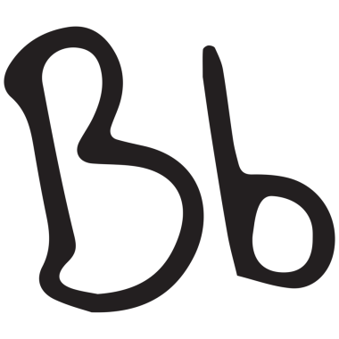 Şeffaf arkaplan üzerinde siyah BB metninin dijital png illüstrasyonu. İzole edilmiş resim, şekil ve tasarım arka planı.