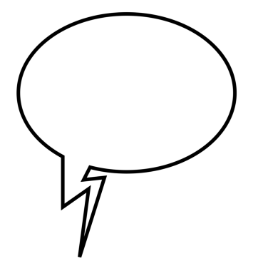 Saydam arkaplanda kopyalama alanı olan boş beyaz konuşma baloncuğunun dijital png çizimi. Ayrı resim, kopyalama alanı ile iletişim şablonu.