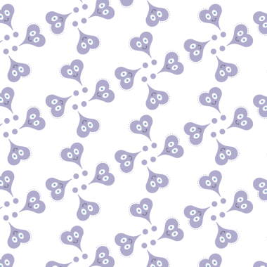 Şeffaf arkaplanda kalplerin kalıbının dijital png çizimi. İzole görüntü, şablon, aşk ve sembol kavramı.