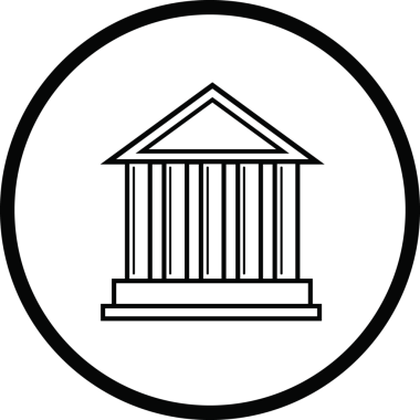 Çemberin dijital png çizimi ve şeffaf arka plan müzesi. İzole görüntü, işaretler, mimari, anıtlar.