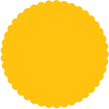 Saydam arkaplanda kopyalama alanı olan sarı şekilli dijital png çizimi. Ayrı görüntü, soyut, şekiller ve desenler.