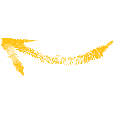 Şeffaf arkaplanda büyük, uzun, altın kıvrımlı bir okun dijital png çizimi. İzole görüntü, yön.