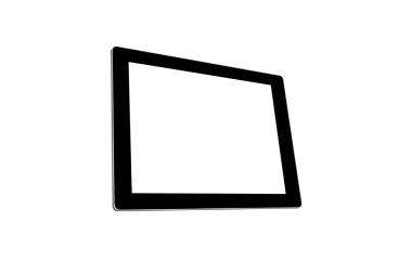 Şeffaf arkaplanda siyah fotokopi alanı çerçevesinin dijital png çizimi. İzole görüntü, iletişim ve mesaj.