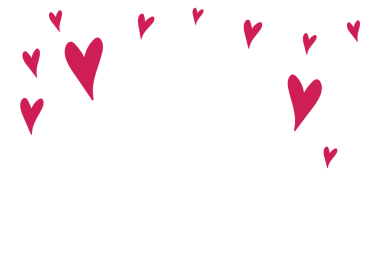 Şeffaf arkaplanda kalp sembollerinin dijital png çizimi. İzole görüntü, aşk ve romantizm kavramı.