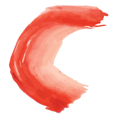 Şeffaf arkaplanda kırmızı şeklin dijital png çizimi. Ayrı görüntü, soyut, şekiller ve desenler.