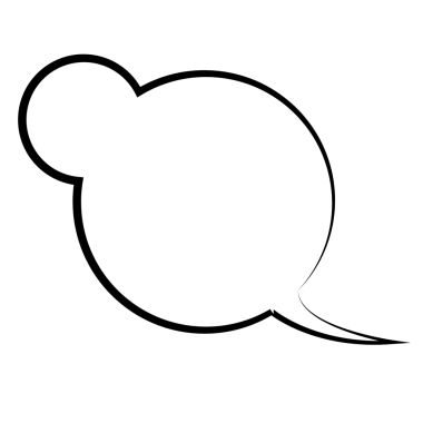 Şeffaf arkaplanda büyük beyaz konuşma baloncuğunun dijital png çizimi. Ayrı resim, tasarım arkaplan, maket.