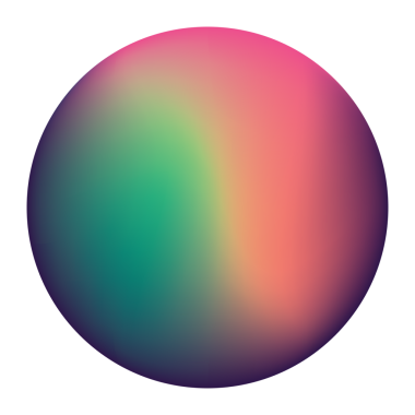 Şeffaf arkaplan üzerindeki renkli çemberin dijital png çizimi. İzole görüntü, şekil ve renk kavramı.