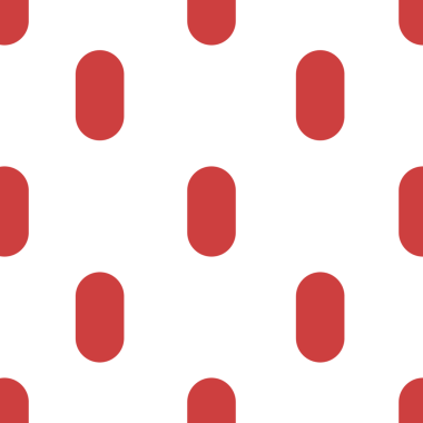 Saydam arkaplanda kırmızı tablet şekillerinin dijital png çizimi tekrarlandı. İzole görüntü, arkaplan tasarımı ve desen.