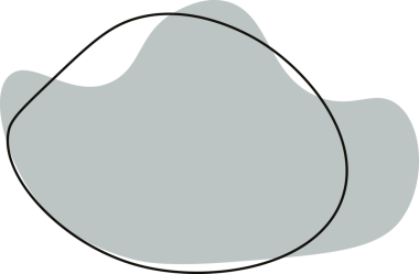 Şeffaf arkaplanda soyut şeklin dijital png çizimi. İzole görüntü, soyutlama, şekil ve sembol kavramı.