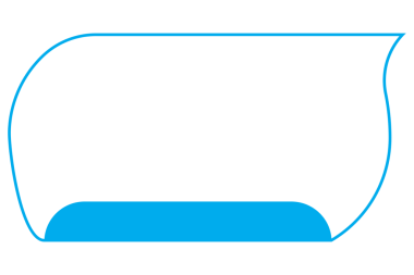 Şeffaf arkaplanda soyut şeklin dijital png çizimi. İzole görüntü, soyut ve şekil kavramı.