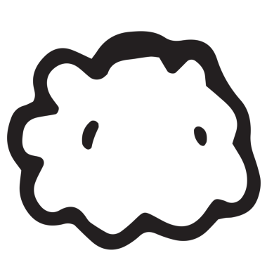 Şeffaf arkaplanda soyut şeklin dijital png çizimi. İzole görüntü, soyutlama, şekil ve sembol kavramı.